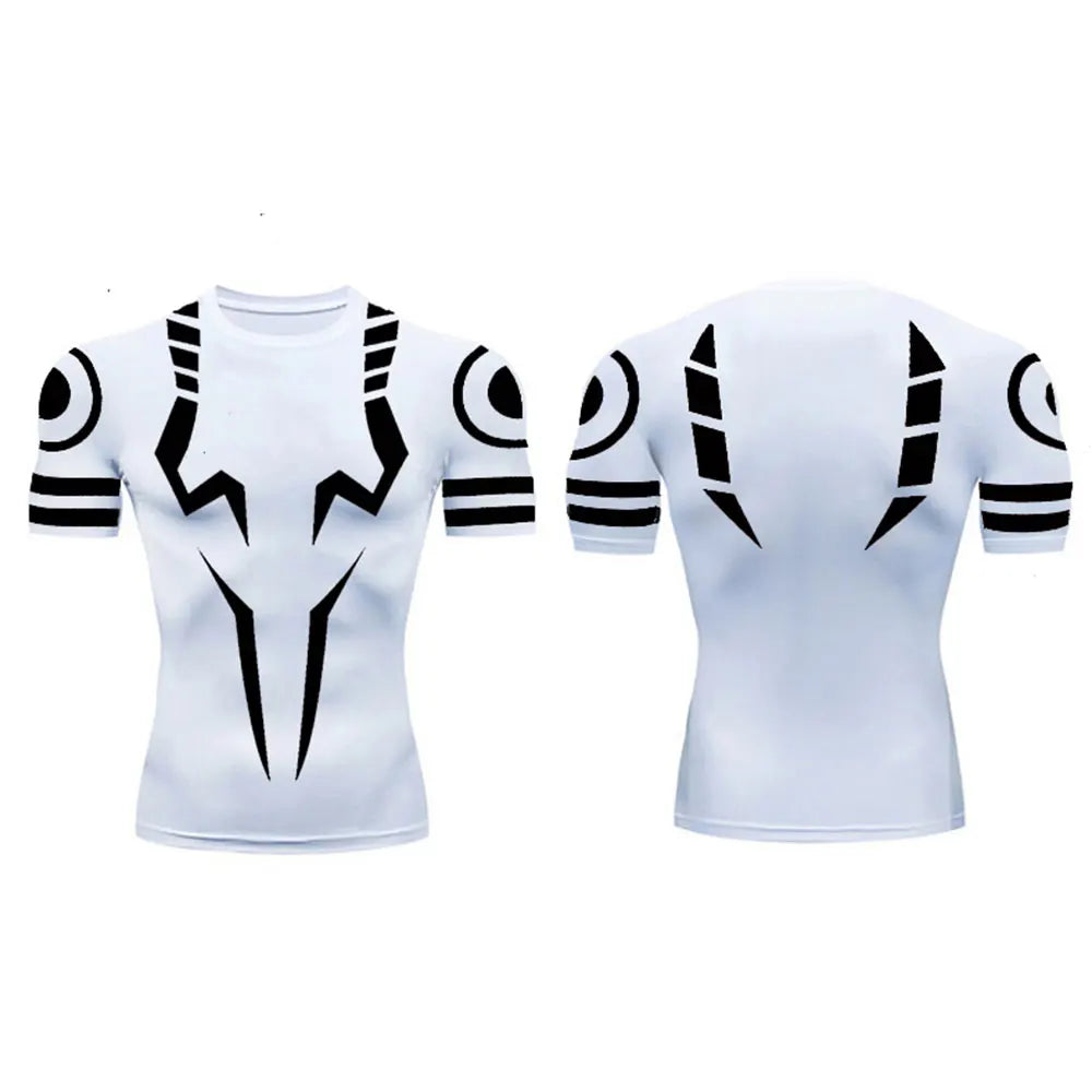 Anime Jujutsu Kaisen Compression Set Fitness Suit