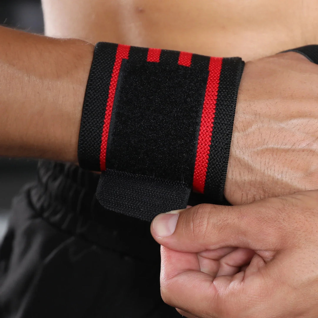 WOSWEIR-1 Pair Weightlifting Wristband, Wrist Wraps, Gym Fitness Straps Support , Sports Equipment