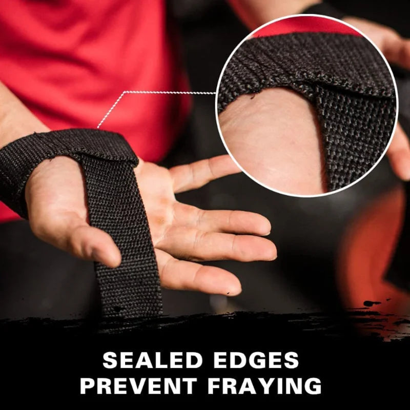 Weightlifting Wrist Straps Strength Training Adjustable