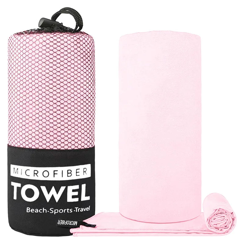 Microfiber Towel 1PC-Quick Dry Super Absorbent&Ultralight for Gym,Swim,Yoga Beach,Camping-Portable Fitness&Pool Accessories