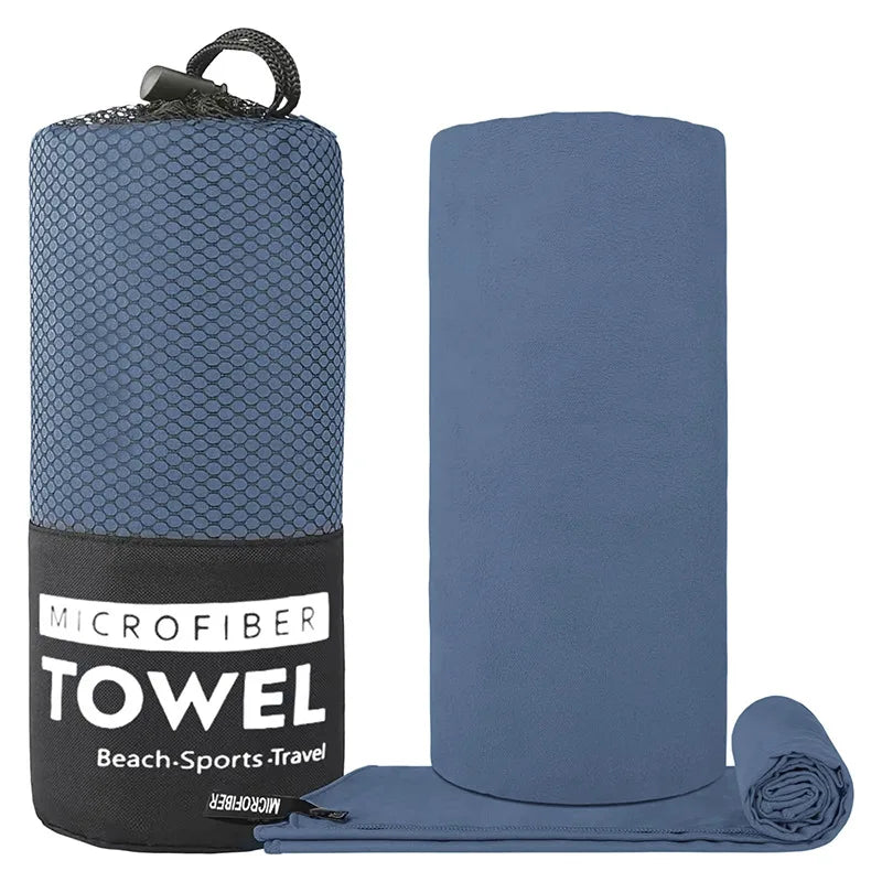Microfiber Towel 1PC-Quick Dry Super Absorbent&Ultralight for Gym,Swim,Yoga Beach,Camping-Portable Fitness&Pool Accessories