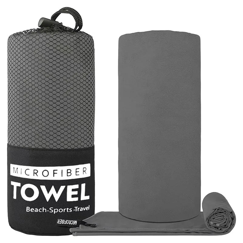 Microfiber Towel 1PC-Quick Dry Super Absorbent&Ultralight for Gym,Swim,Yoga Beach,Camping-Portable Fitness&Pool Accessories