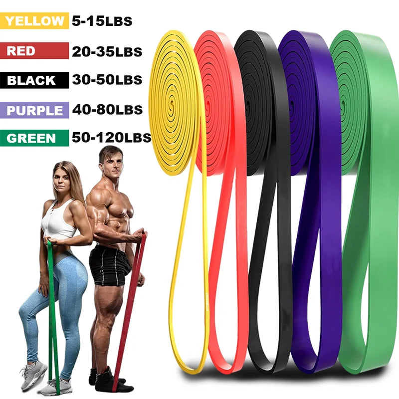 5~120lbs Fitness Resistance Band