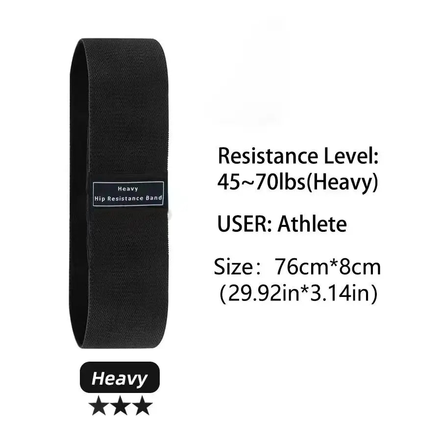 Fabric Resistance Hip Booty Bands Glute Thigh Elastic Workout