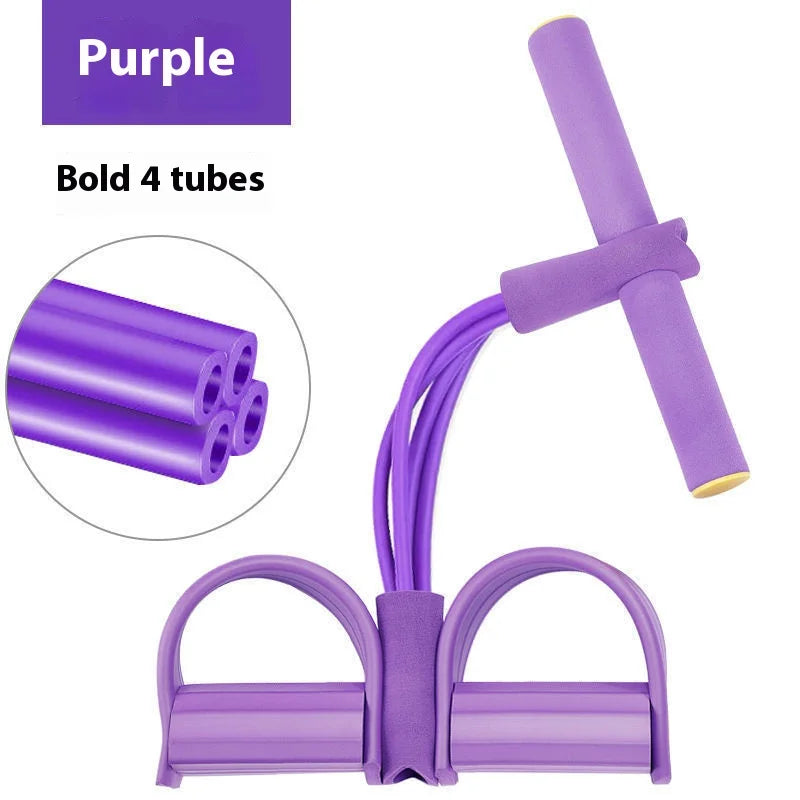 Multifunction Tension Rope Resistance Band Elastic Pedal