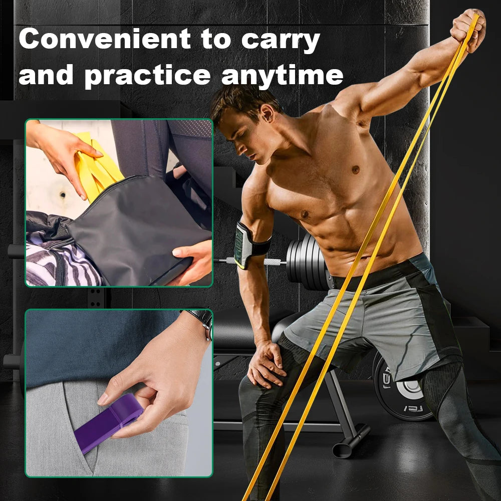 5~120lbs Fitness Resistance Band