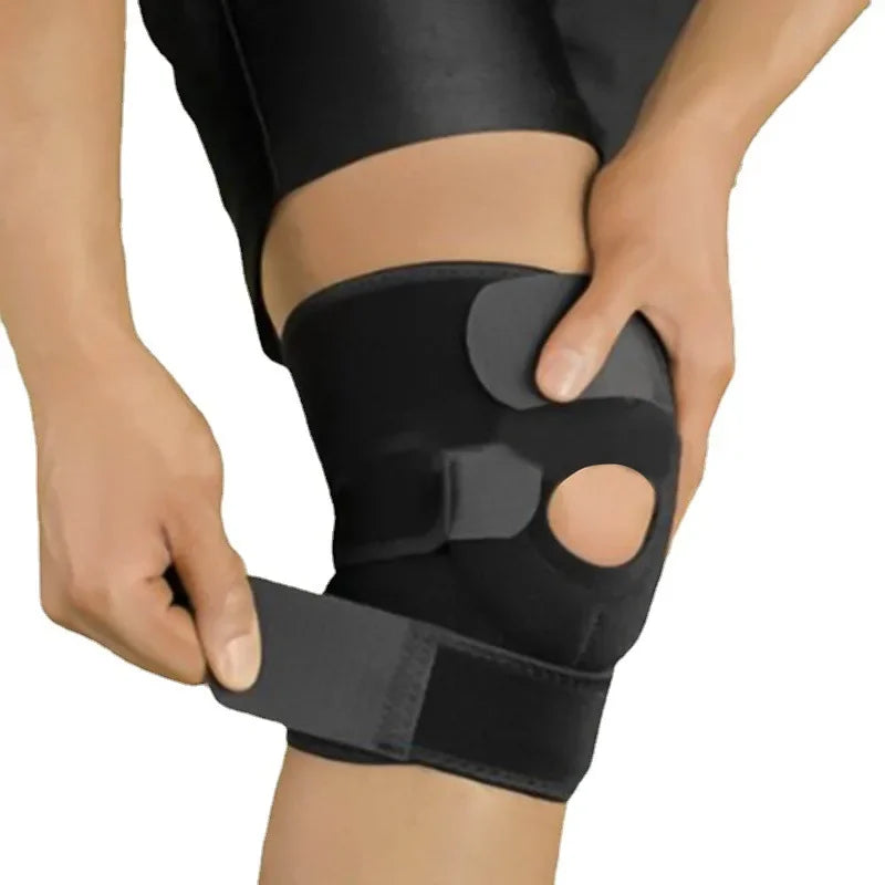 Sports Knee Pad Breathable Elastic Knee Support Brace Relieve Meniscal Tear Knee Pain Sports Injuries Fitness Protector