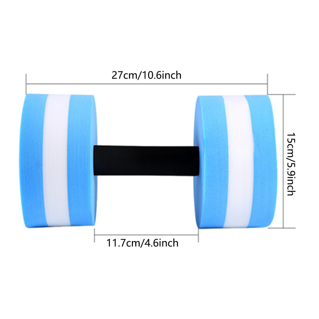 2PCS EVA Dumbbells, Water Dumbbells, Fitness Dumbbells, EVA Water Fitness Dumbbells, Water Aerobics Dumbbells, Pool Workouts