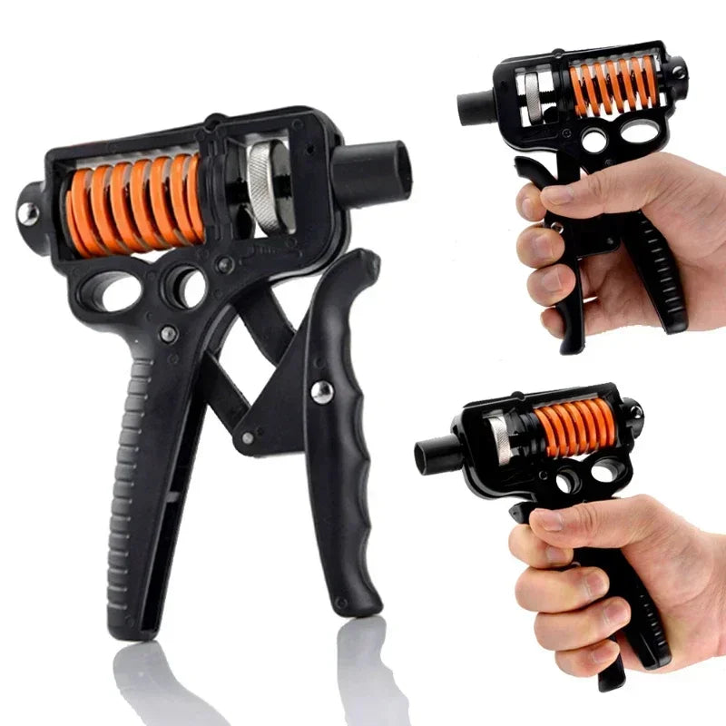 5-165Kg Adjustable Steel Spring Heavy Hand Grip Exercise Strengthener Gripper Finger Expander Arm Wrist Forearm Trainers