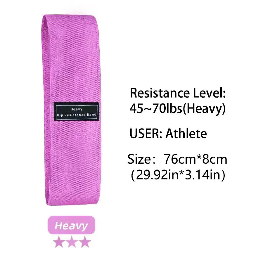 Fabric Resistance Hip Booty Bands Glute Thigh Elastic Workout