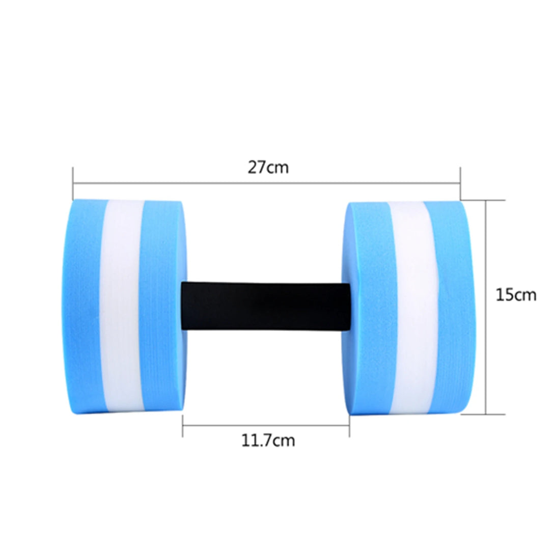2PCS EVA Dumbbells, Water Dumbbells, Fitness Dumbbells, EVA Water Fitness Dumbbells, Water Aerobics Dumbbells, Pool Workouts