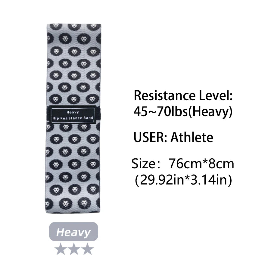Fabric Resistance Hip Booty Bands Glute Thigh Elastic Workout