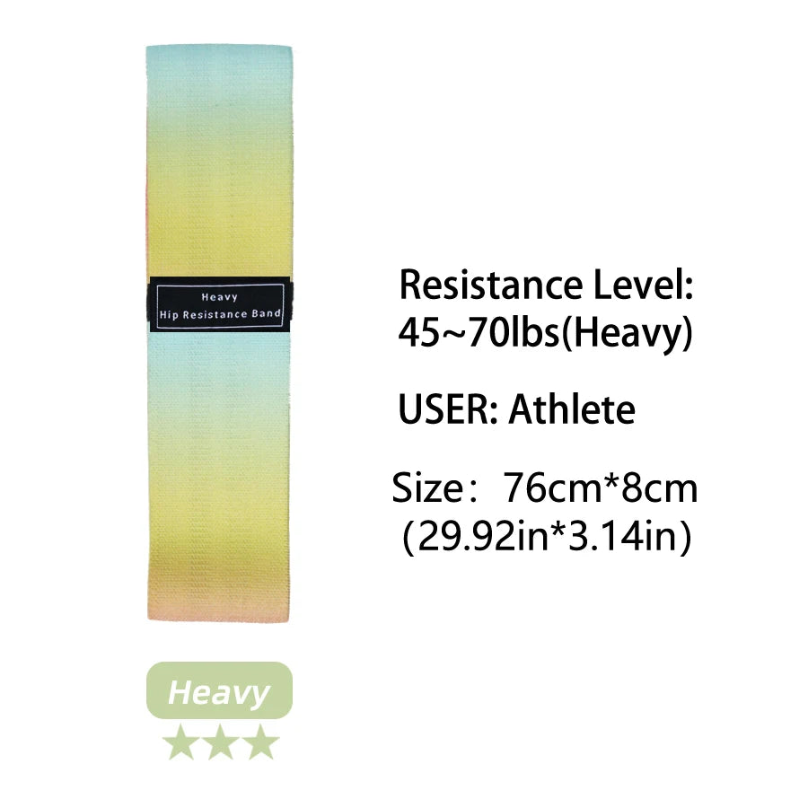 Fabric Resistance Hip Booty Bands Glute Thigh Elastic Workout