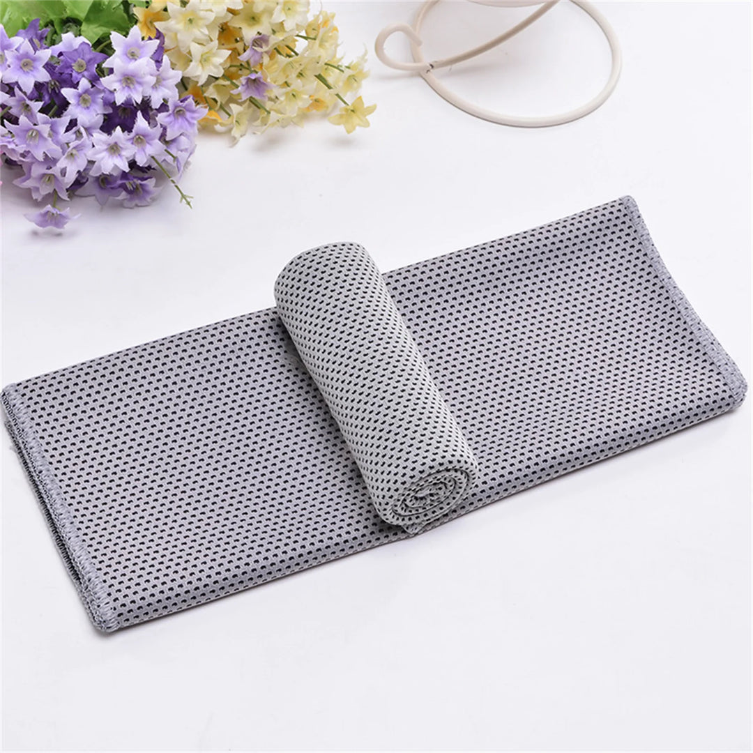 Cooling Towel Instant Relief Microfiber Cool Towels Chilling Neck Wrap for Sports Fitness Camping Cycling Hiking Unisex