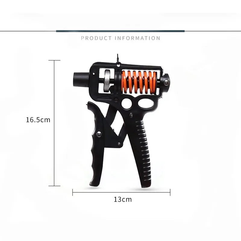 5-165Kg Adjustable Steel Spring Heavy Hand Grip Exercise Strengthener Gripper Finger Expander Arm Wrist Forearm Trainers