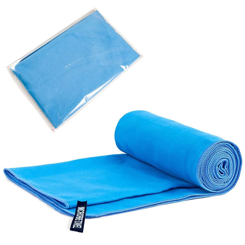 1 PC Sports Microfiber Quick Dry Pocket Towel Portable Ultralight Absorbent Towel For Swimming Pool Gym Fitness Yoga Beach Towel