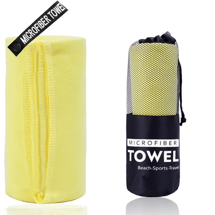 Microfiber Towel 1PC-Quick Dry Super Absorbent&Ultralight for Gym,Swim,Yoga Beach,Camping-Portable Fitness&Pool Accessories