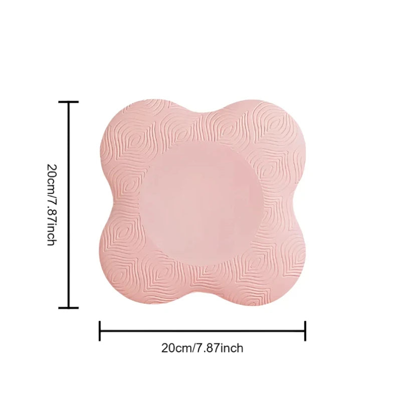 TPE Thickened Anti Slip Yoga Kneeling Protective Pad Knee Soft Flat Support Rebound Non-Slip Sports Fitness Mat Shock Absorption