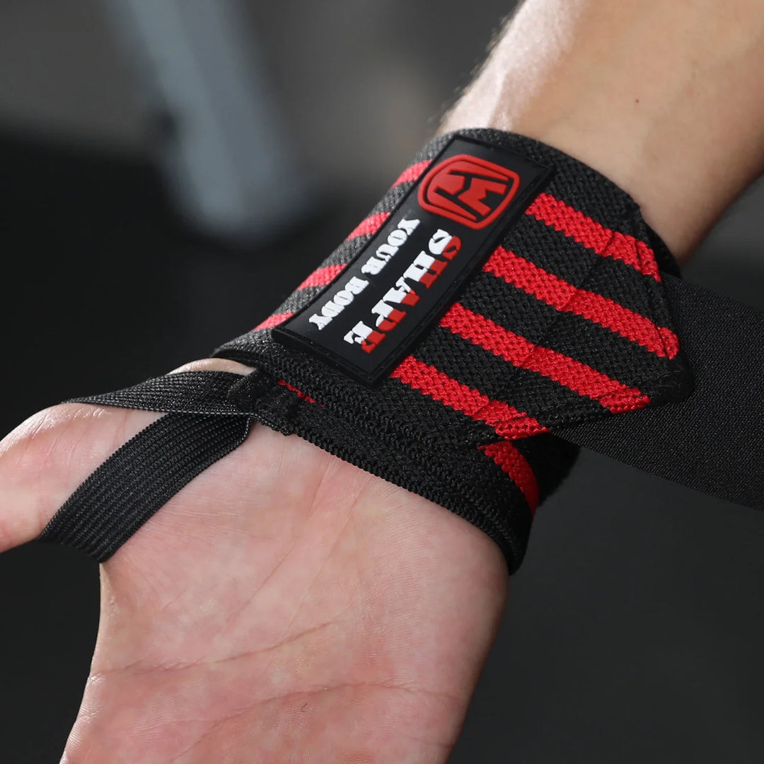 WOSWEIR-1 Pair Weightlifting Wristband, Wrist Wraps, Gym Fitness Straps Support , Sports Equipment