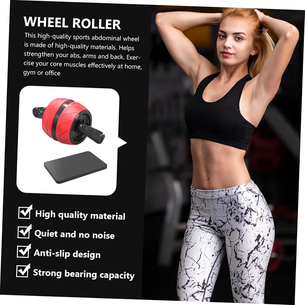 Rebound Ab Roller Healthy Belly Wheel with Knee Mat Abs Workout