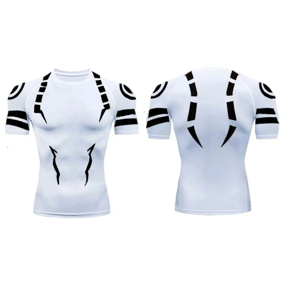Anime Jujutsu Kaisen Compression Set Fitness Suit