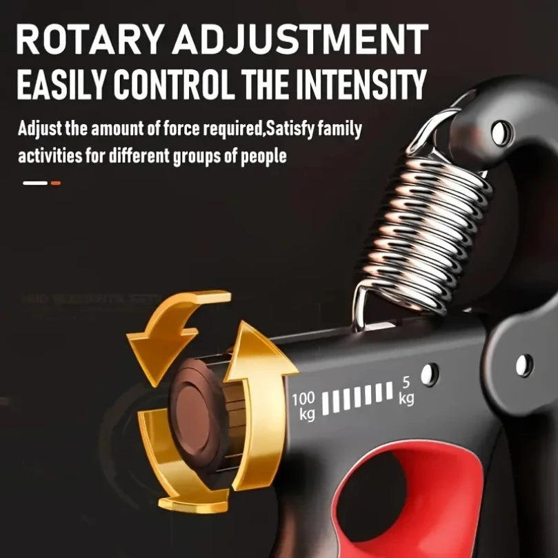 OUZEY news 5-100kg Grip Strength Gym Wrist Expander Hand Strengthener Adjustable Muscle Recovery Fitness Hand Strength Exercise