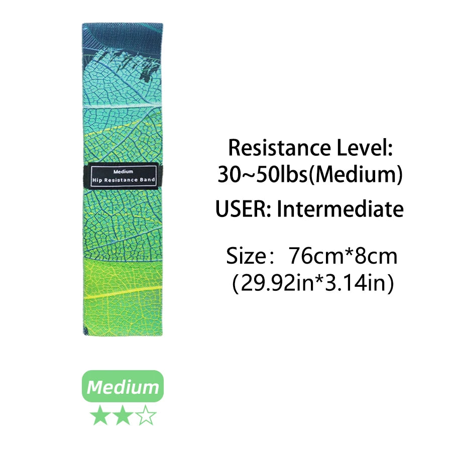 Fabric Resistance Hip Booty Bands Glute Thigh Elastic Workout