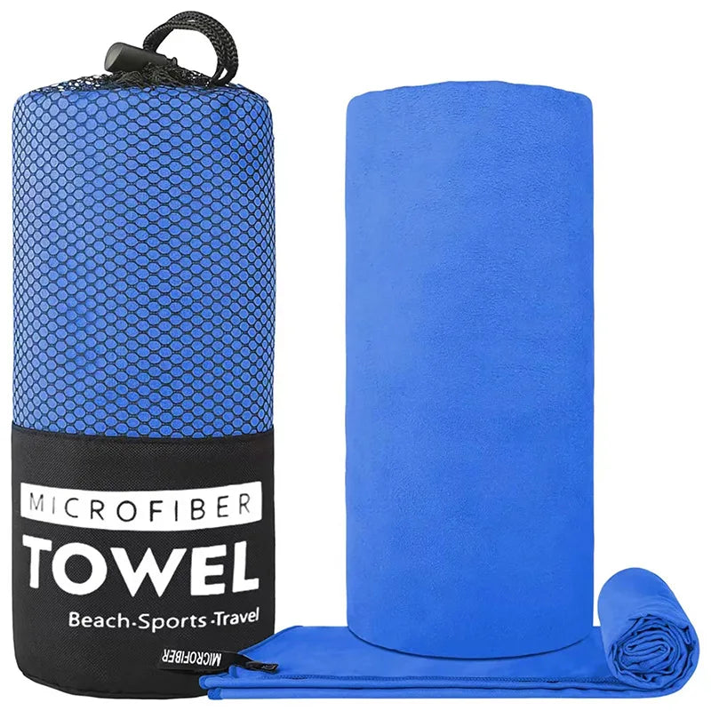 Microfiber Towel 1PC-Quick Dry Super Absorbent&Ultralight for Gym,Swim,Yoga Beach,Camping-Portable Fitness&Pool Accessories