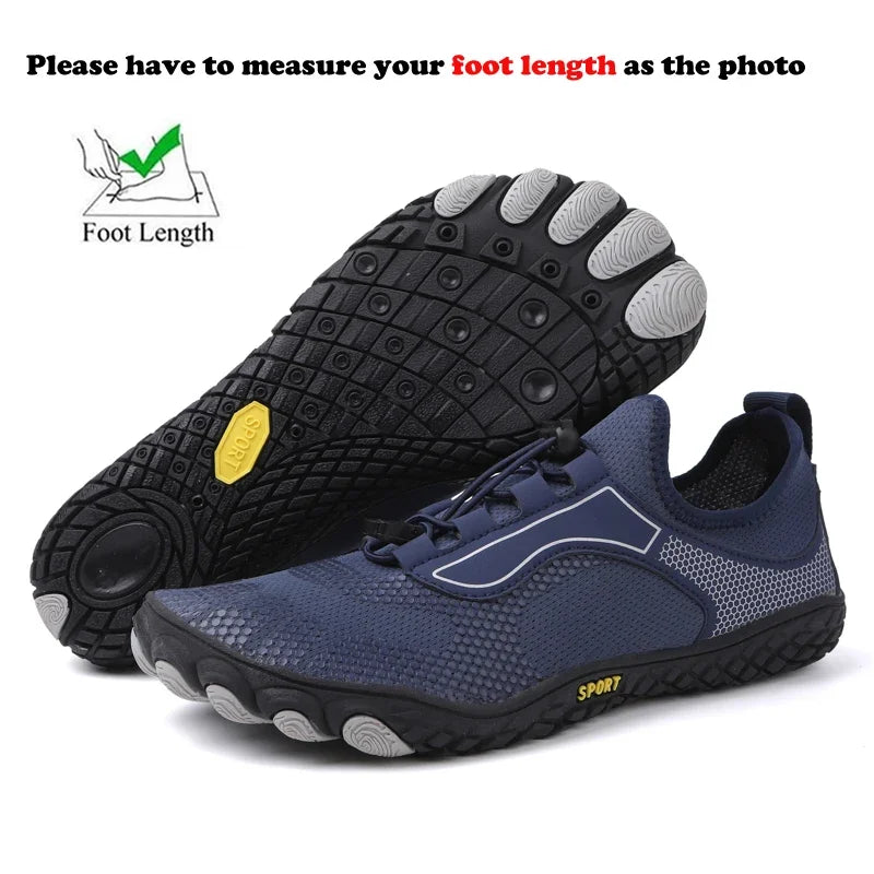 Men Breathable Swimming Diving Water Shoes Women Aqua Beach Shoes Fitness Sea Barefoot Summer Outdoor Wading Shoes Plus Size 48