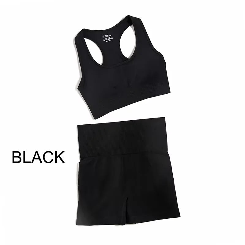 2/3/4pcs Seamless Yoga Set Gym Clothes Sportswear