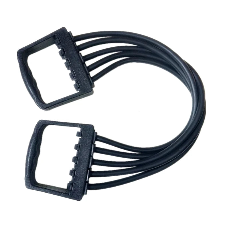 Full Body Workout Set Chest Expander with 5 Removable Resistance Bands