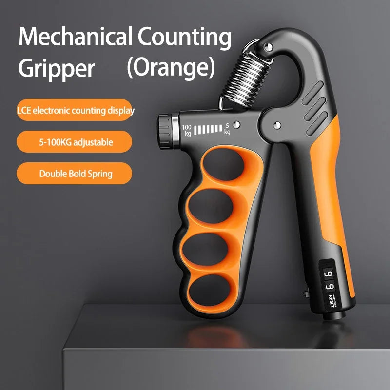 OUZEY news 5-100kg Grip Strength Gym Wrist Expander Hand Strengthener Adjustable Muscle Recovery Fitness Hand Strength Exercise