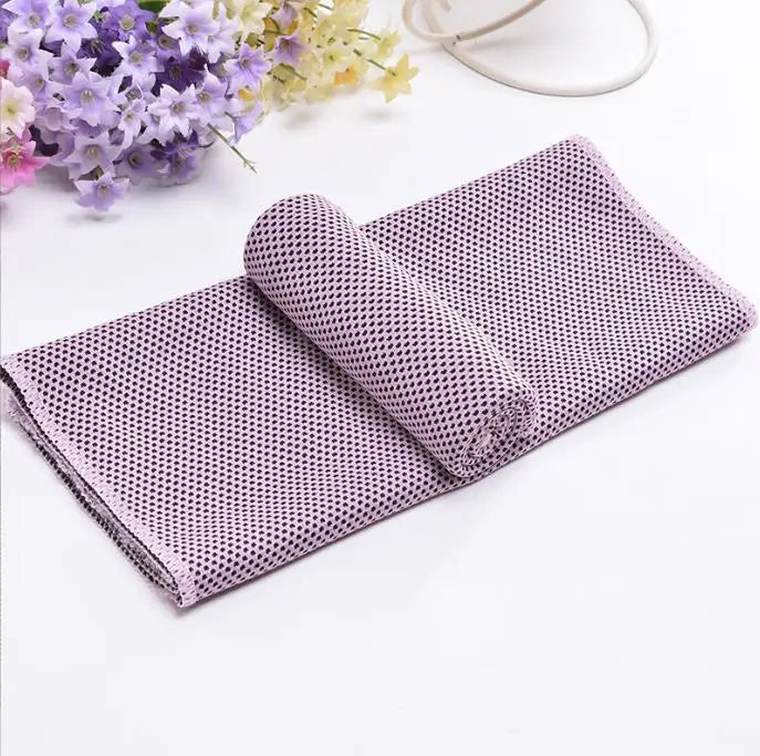 Cooling Towel Instant Relief Microfiber Cool Towels Chilling Neck Wrap for Sports Fitness Camping Cycling Hiking Unisex