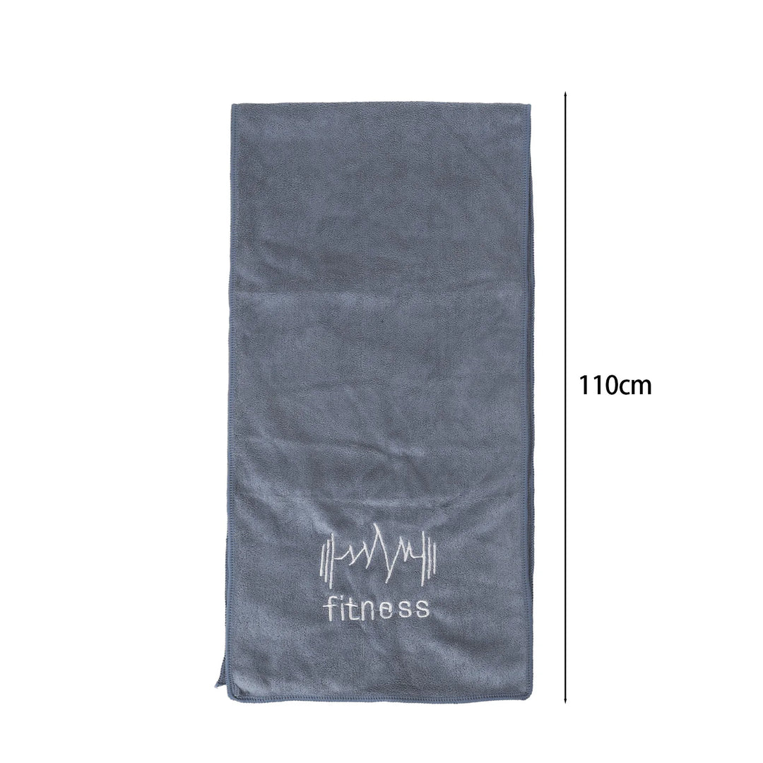 Microfiber Fitness Towel for Sports Gym Equipment Sweat Pad Beach Running Swimming Non-Slip Sports Sweat Absorbent Towel
