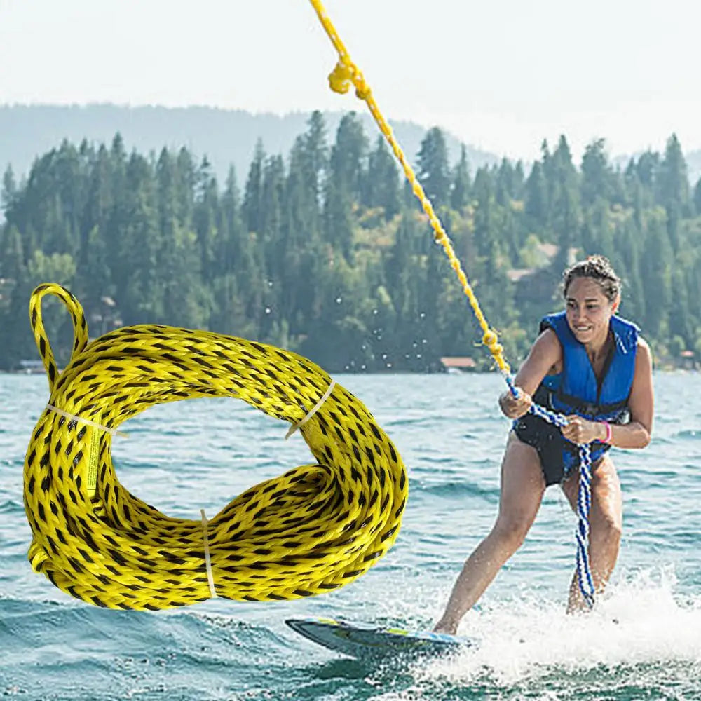Boat Rope Professional Safe Floating Rope Boat Dock Lines For Boating Skiing Wakeboarding Kneeboarding Watersports Fitness